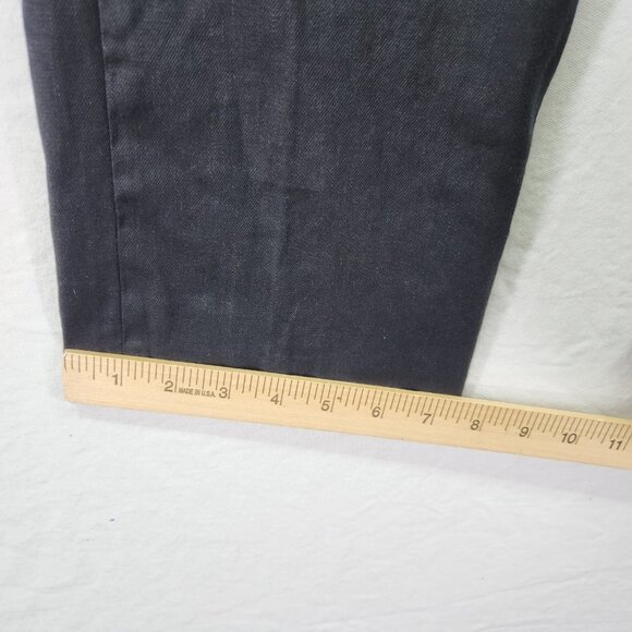 Massimo Dutti Wool Blend Dress Pants Size 2 Straight Leg Pockets - Picture 10 of 13